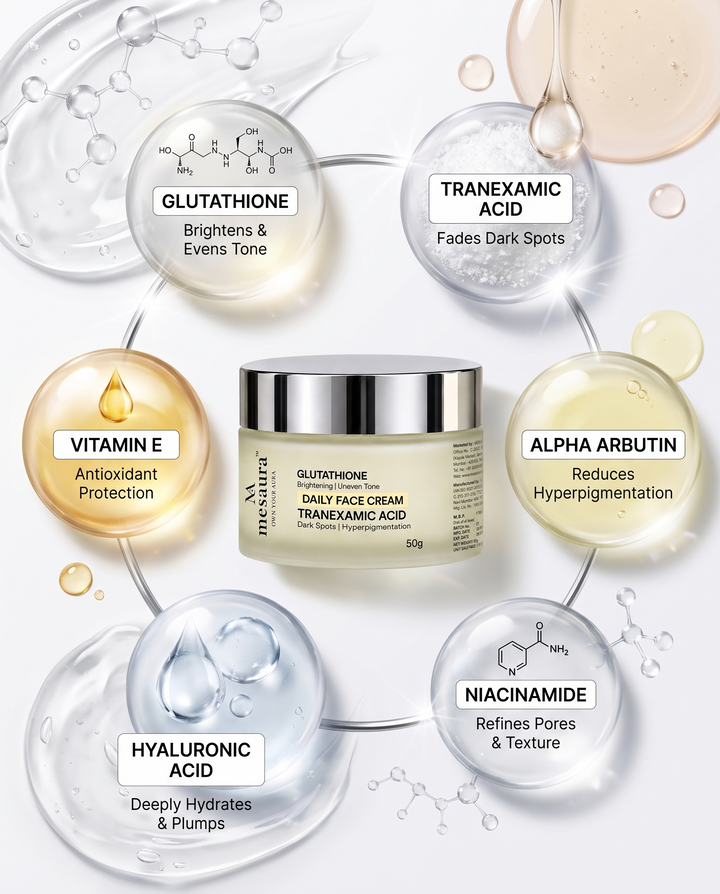 Translation missing: en.Brightening Daily Face Cream - Glutathione + Tranexamic Acid | 50g