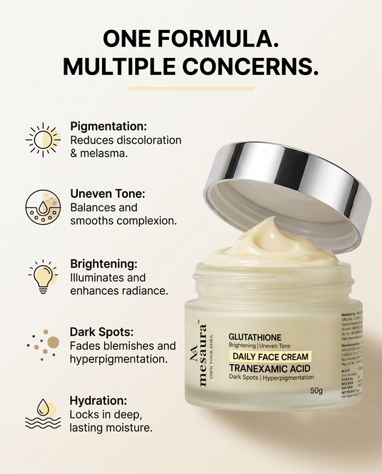 Translation missing: en.Brightening Daily Face Cream - Glutathione + Tranexamic Acid | 50g