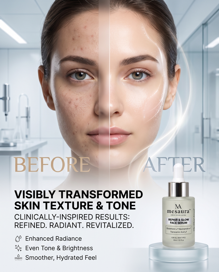 Translation missing: en.Repair and Glow Face Serum - Glutathione + Tranexamic Acid | 30ml